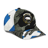 Clan Bethune Tartan Crest Classic Cap XV34 Bethune Tartan Tartan Cap
